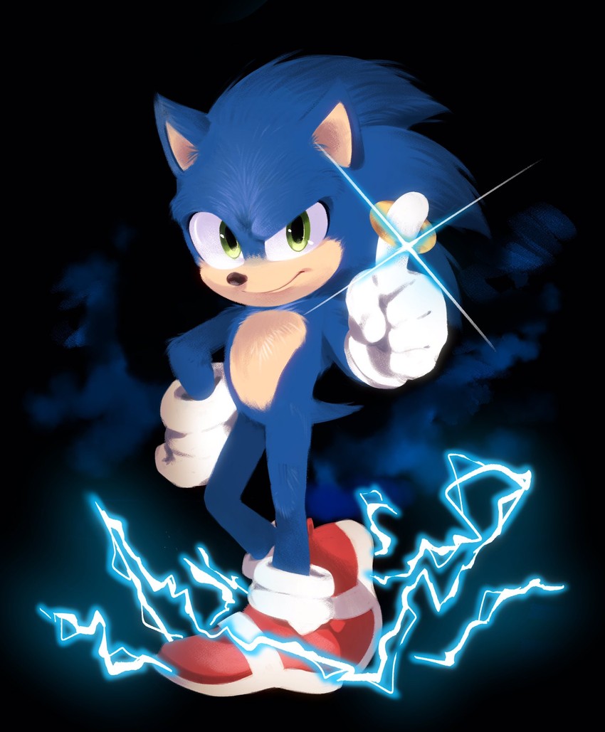 sonic the hedgehog (sonic and 1 more) drawn by kohane01