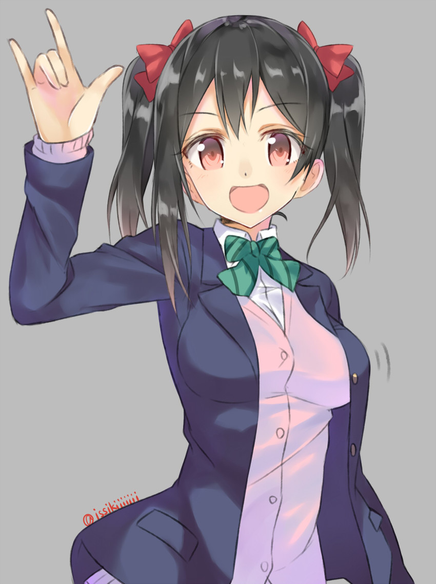 yazawa nico (love live! and 1 more) drawn by isshiki_(ffmania7)