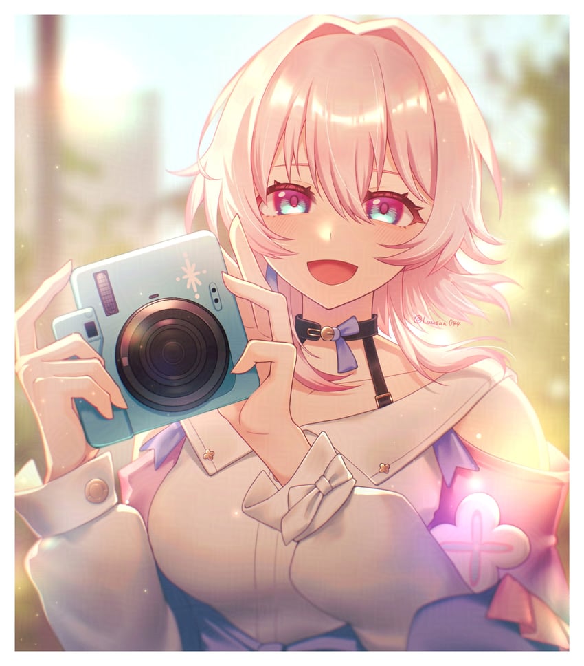 march 7th (honkai and 1 more) drawn by luu3