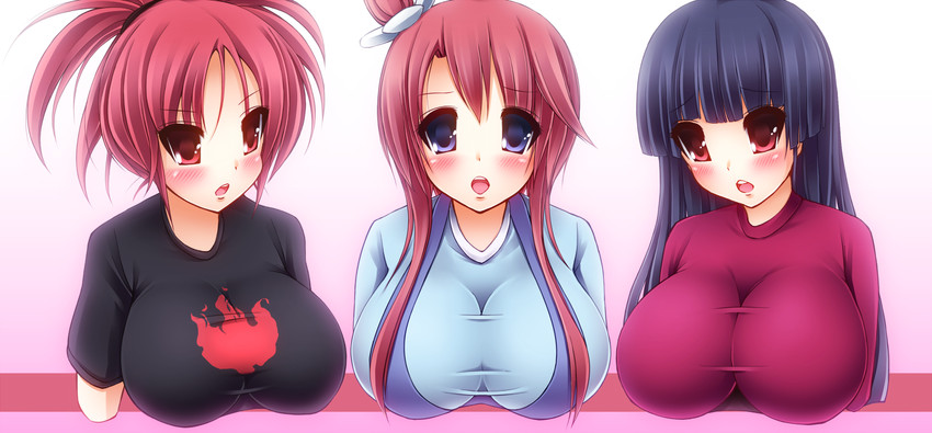 skyla, sabrina, and flannery (pokemon and 3 more) drawn by morita_(moritania)