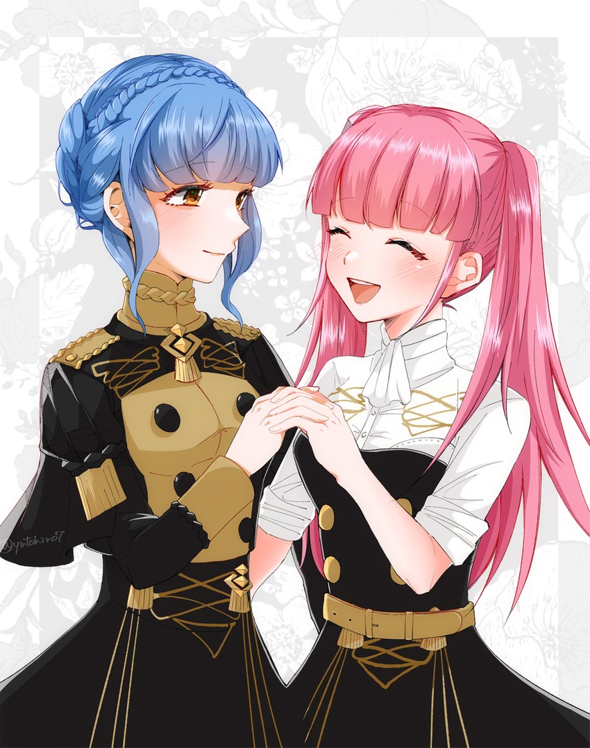 hilda valentine goneril and marianne von edmund (fire emblem and 1 more) drawn by yutohiroya