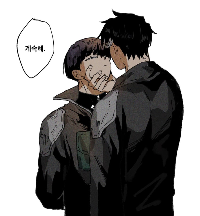 hoshina soshiro and narumi gen (kaijuu no. 8) drawn by mmmiaa