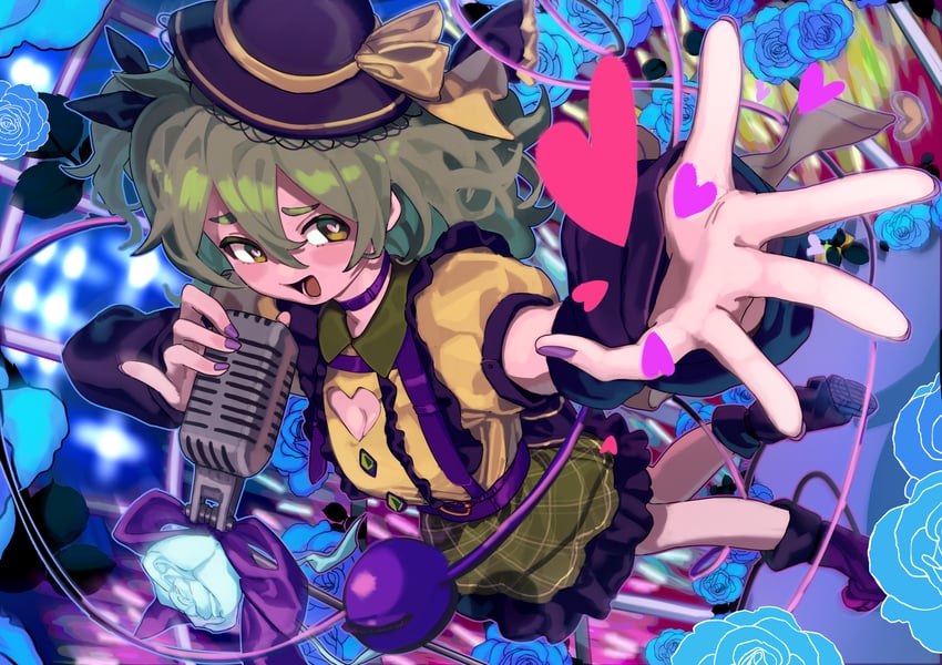komeiji koishi (touhou and 1 more) drawn by tuck_(tuck23978434)