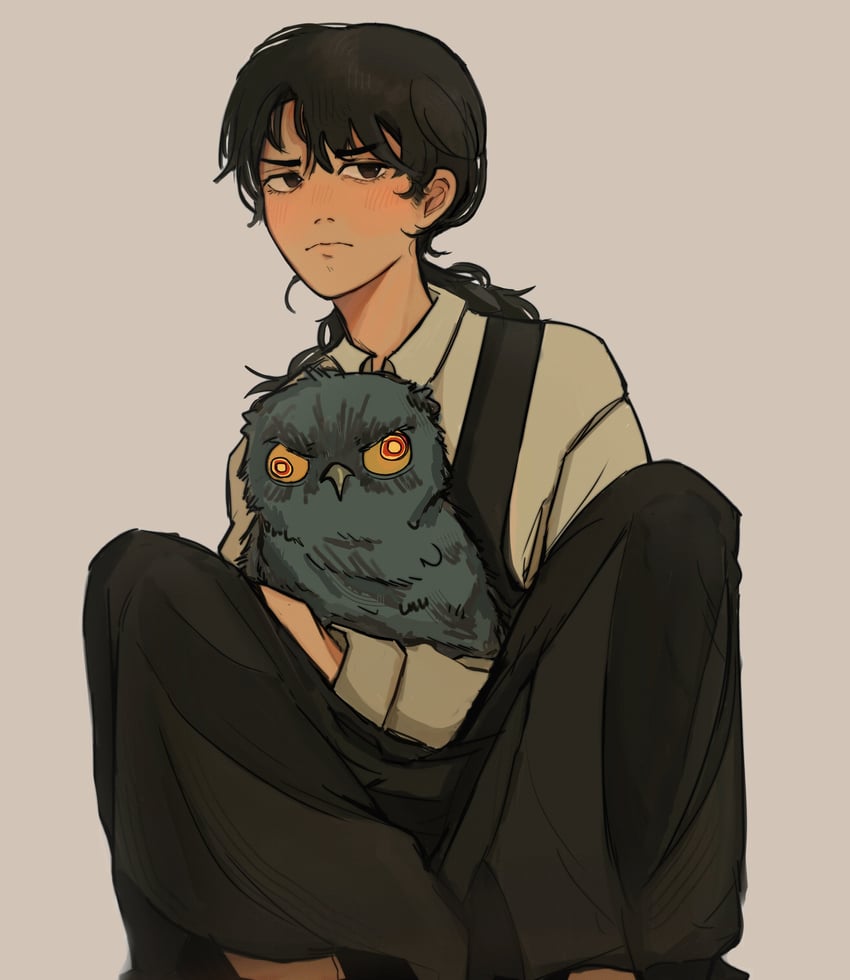 mitaka asa and war devil (chainsaw man) drawn by lilyphase