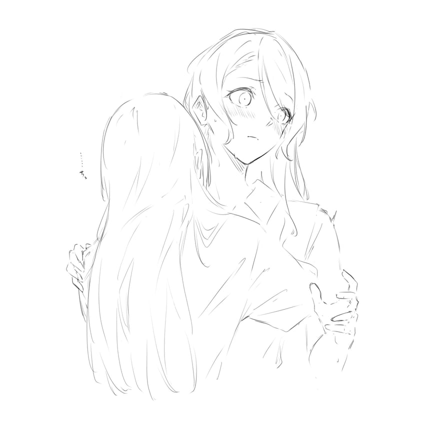 hikawa sayo and shirokane rinko (bang dream!) drawn by kanade_(kanade_3344)