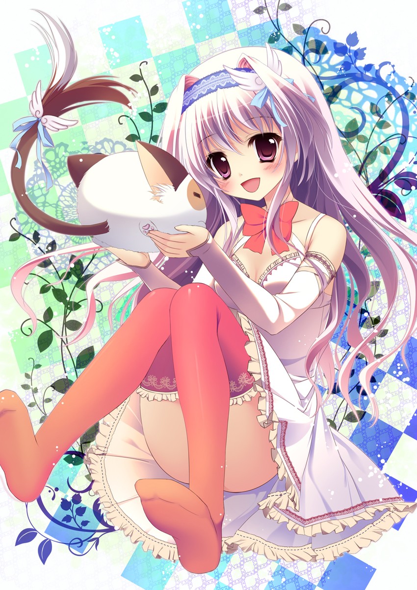 pan-nya and amaha miu (mashiroiro symphony) drawn by shiramori_yuse