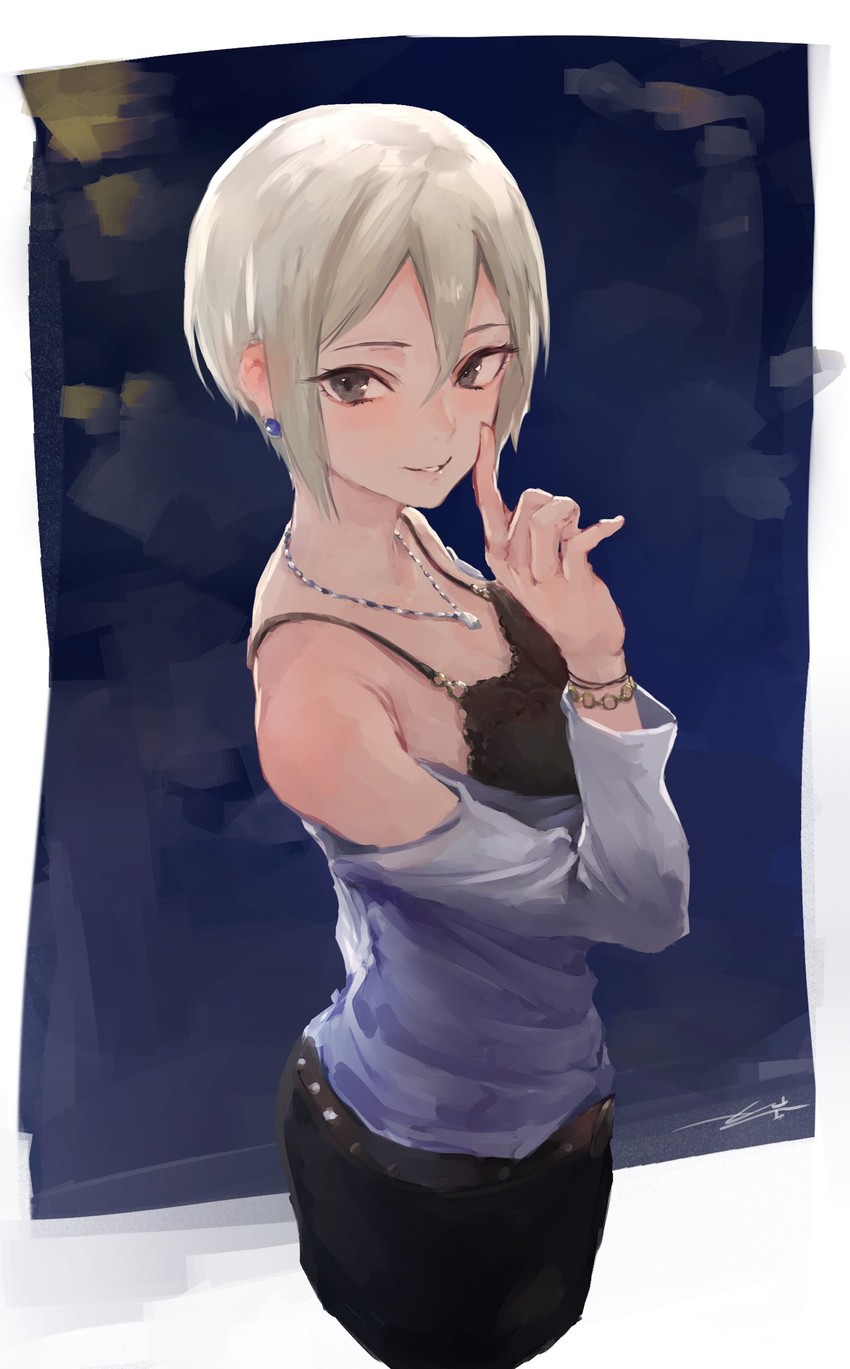 shiomi syuko (idolmaster and 1 more) drawn by kouzuki_kei