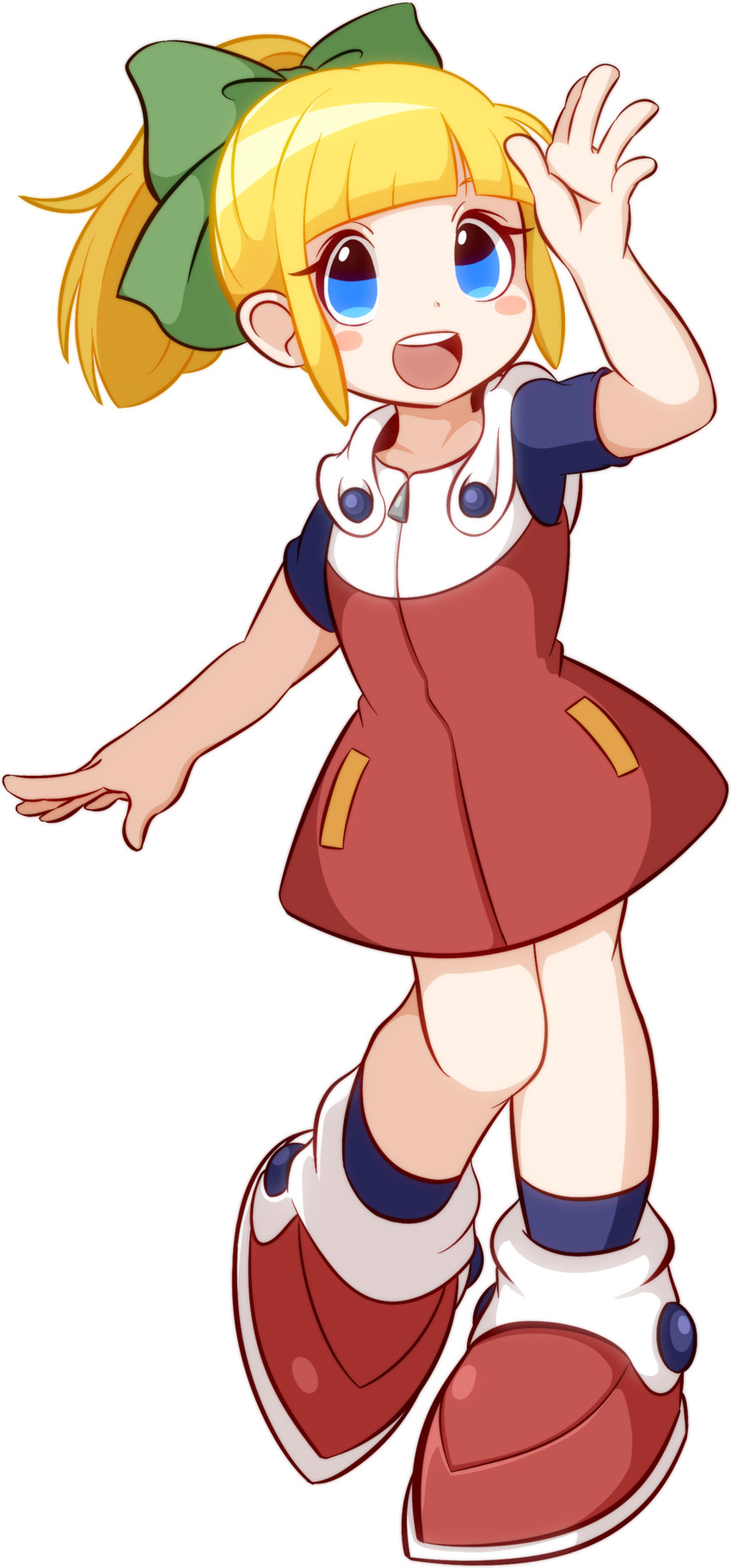 roll (mega man and 1 more) drawn by mami_(mamisan_www)