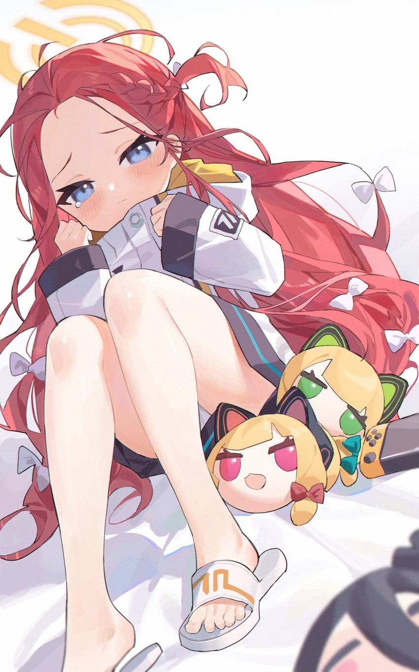 aris, momoi, midori, and yuzu (blue archive) drawn by measho