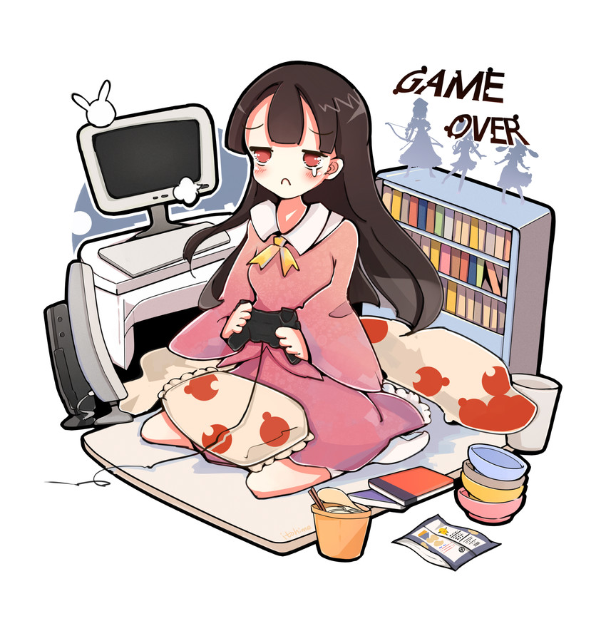 houraisan kaguya, inaba tewi, and yagokoro eirin (touhou and 1 more) drawn by itohime