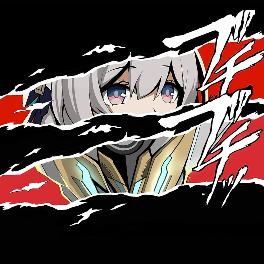 firefly and sam (honkai and 3 more) drawn by eiji_nochi