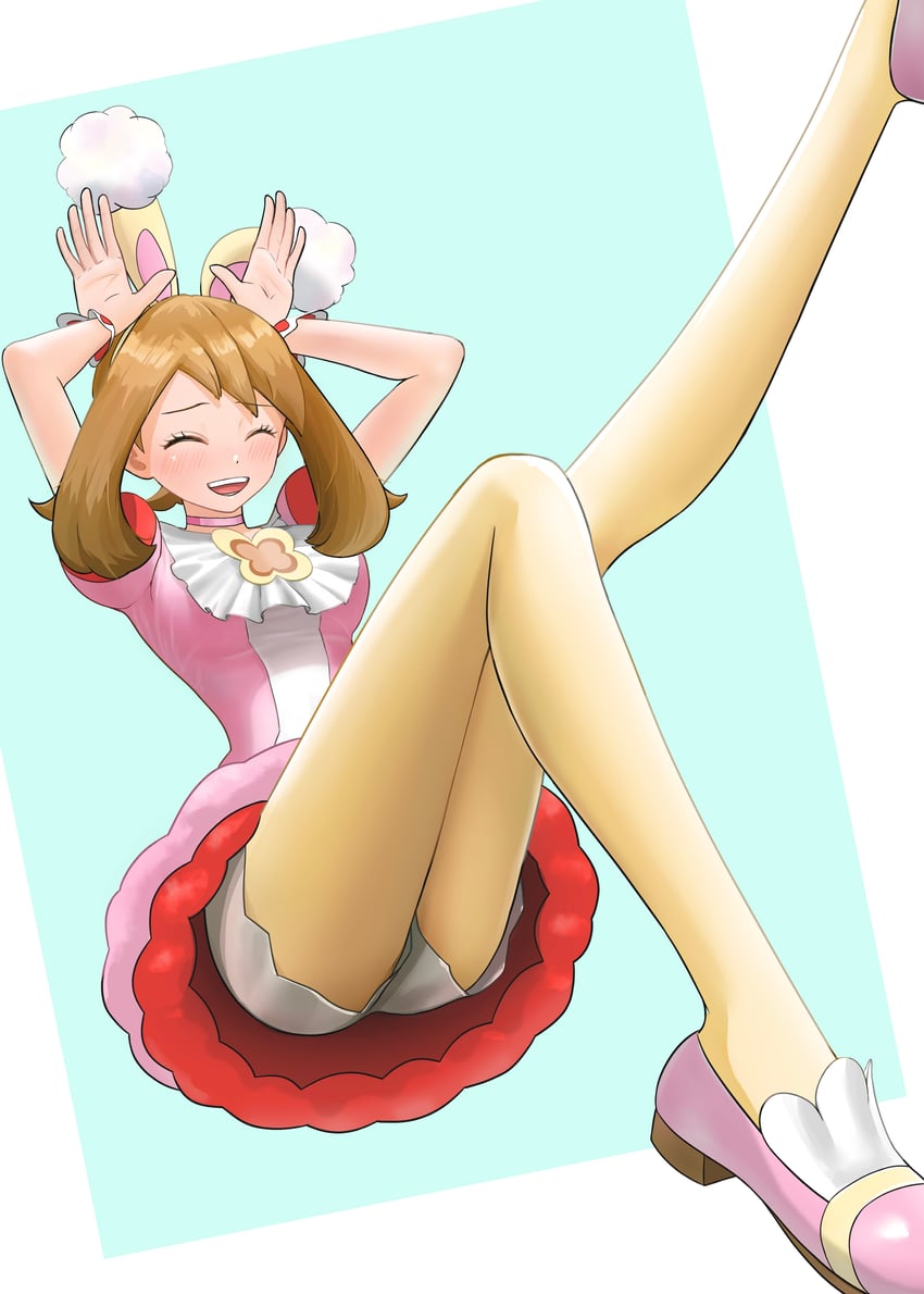 may (pokemon and 1 more) drawn by soratobukaeru00
