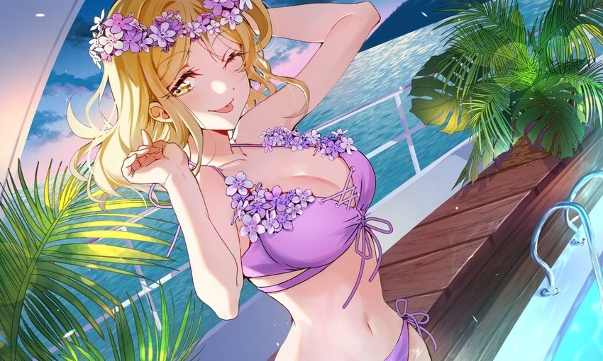 ohara mari (love live! and 1 more) drawn by naarann