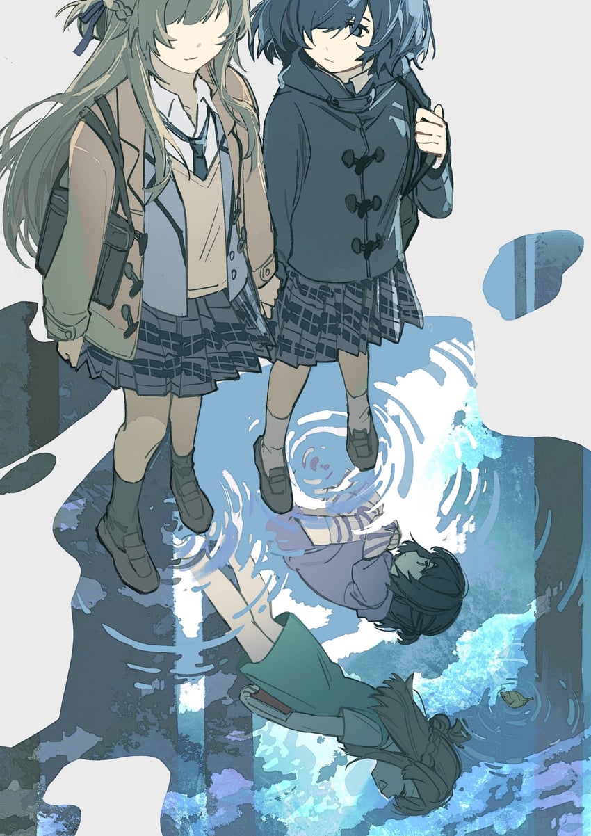 miyagi shiori and sendai hazuki (shuuniichido classmate wo kau hanashi)