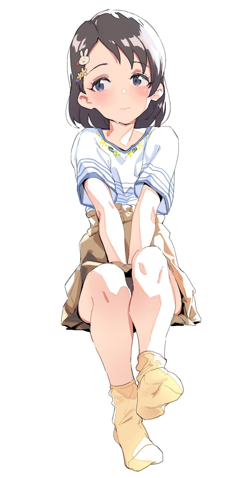 sasaki chie (idolmaster and 1 more) drawn by djheycha
