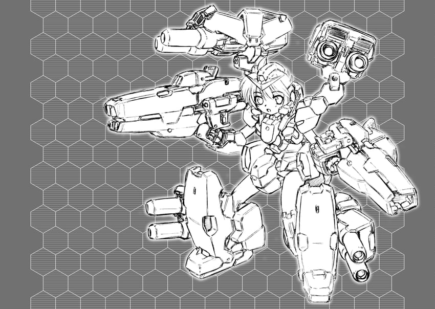 gundam virtue (gundam and 1 more) drawn by shinjou_satomi
