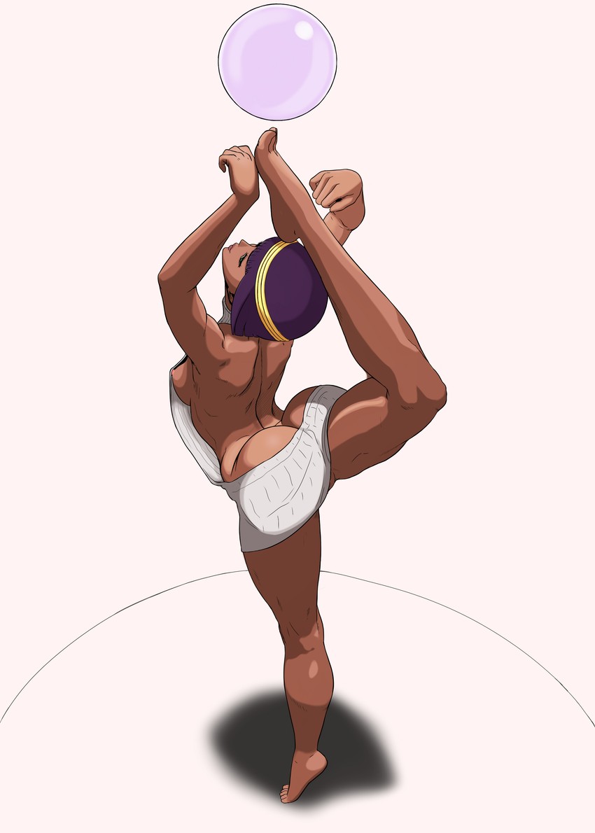 menat (street fighter and 1 more) drawn by hana_tea