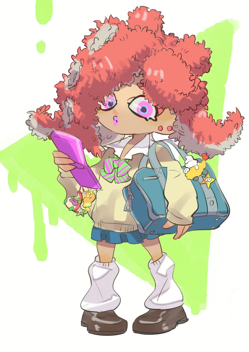 takozonesu, octotrooper, zapfish, and fuzzy octoling (splatoon and 1 more) drawn by koike3582