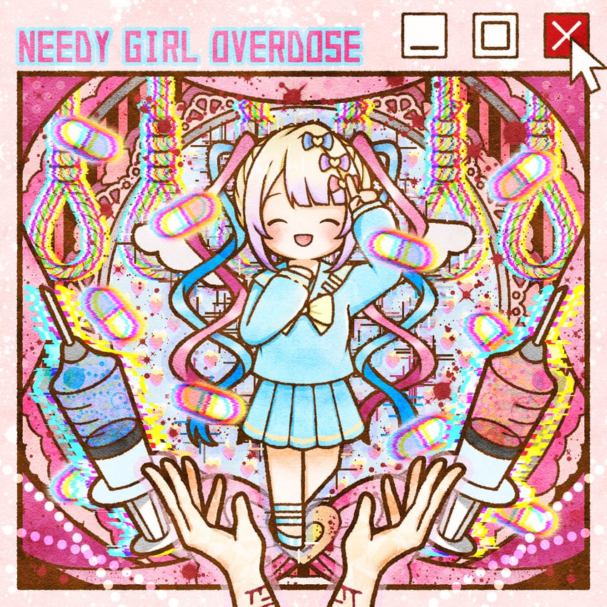 chouzetsusaikawa tenshi-chan (needy girl overdose) drawn by neziki_(yaginidoku)