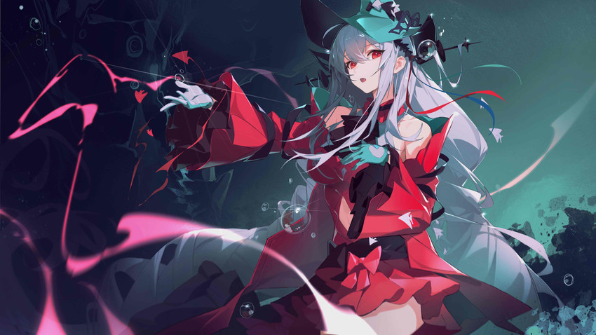 skadi and skadi the corrupting heart (arknights) drawn by xianyu_liang