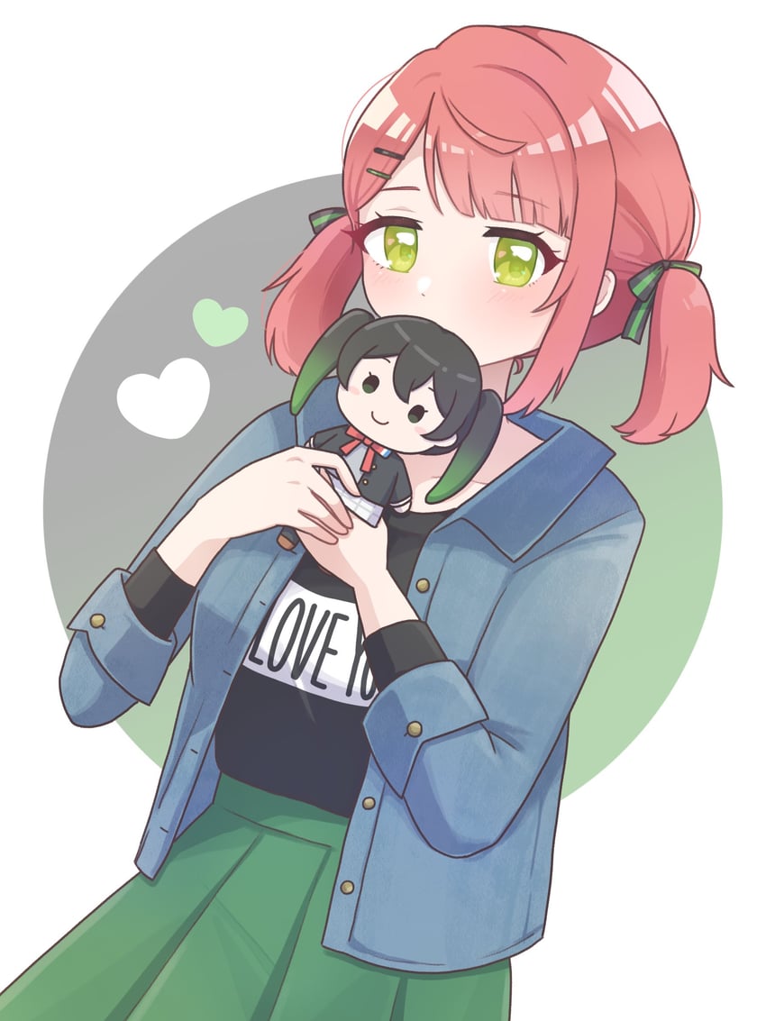 uehara ayumu and takasaki yu (love live! and 1 more) drawn by miyaco_(shirataki_168)