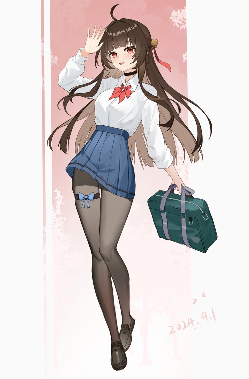 lingsha (honkai and 1 more) drawn by lao_xi