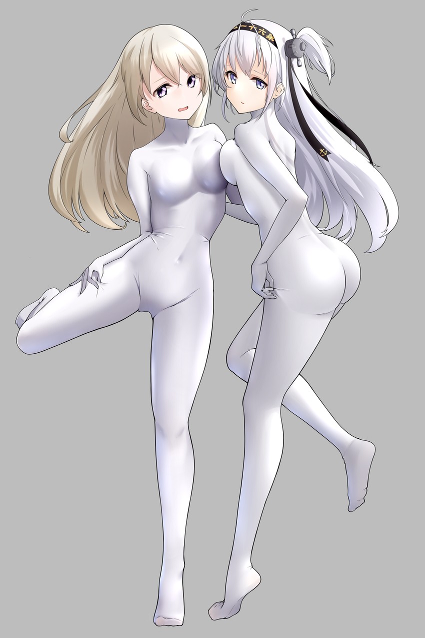 eila ilmatar juutilainen and suzutsuki (kantai collection and 2 more) drawn by j.c.14