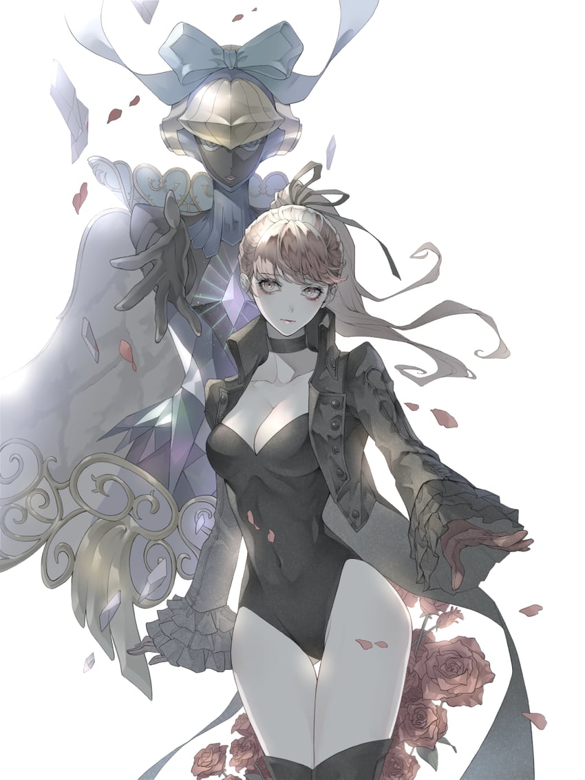 yoshizawa kasumi and cendrillon (persona and 2 more) drawn by ryokuyuu