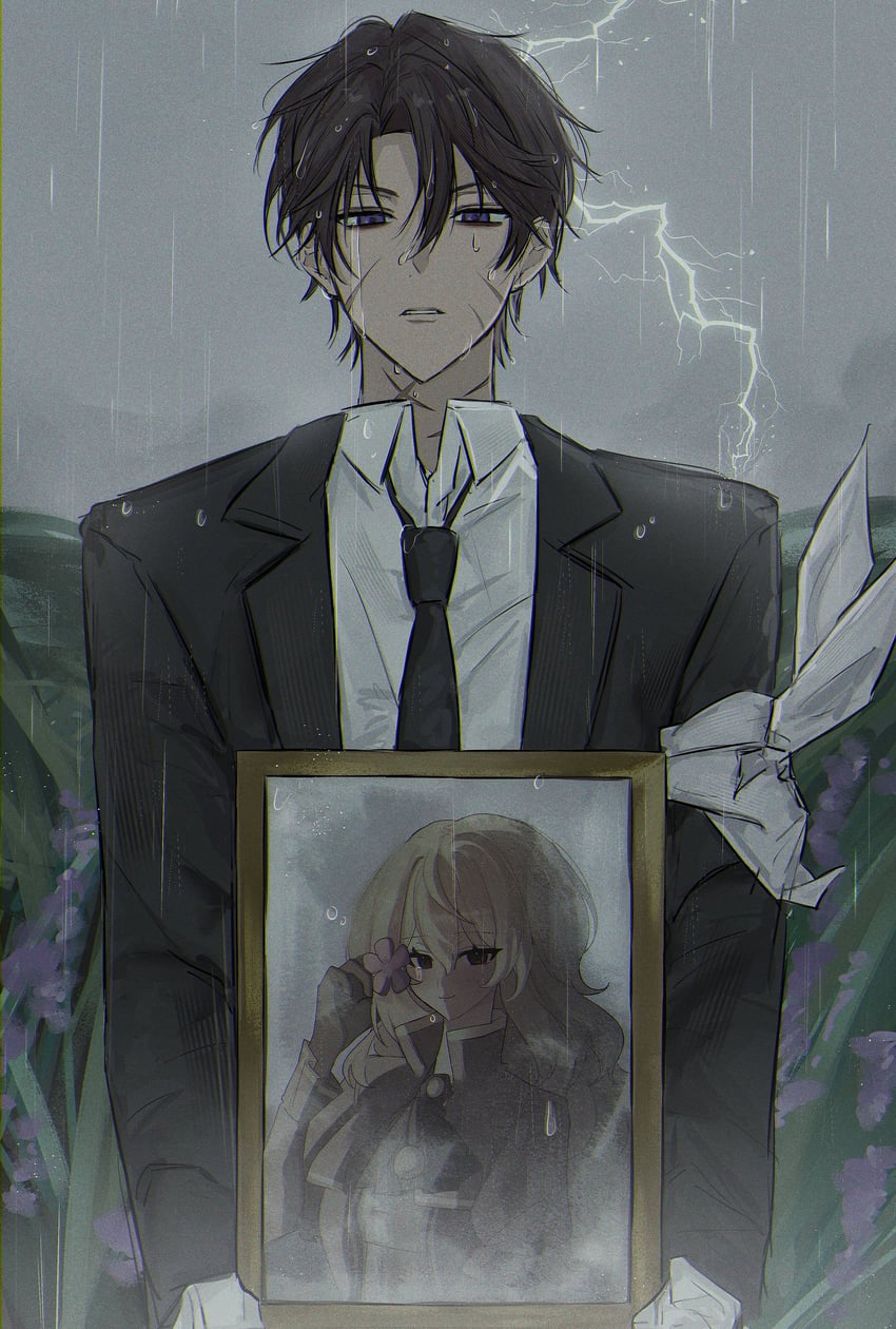 heathcliff and catherine (project moon and 1 more) drawn by jugiii12