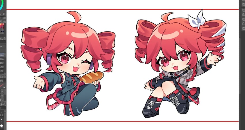 kasane teto (utau and 1 more) drawn by grimruu