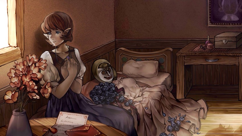 anju (the legend of zelda and 1 more) drawn by neaze
