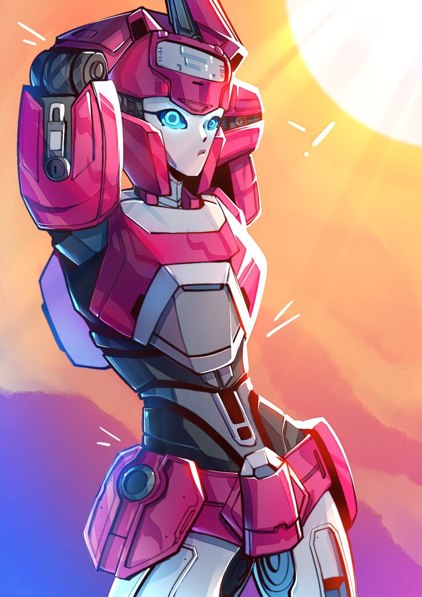 elita one (transformers and 1 more) drawn by alphaiswaifu