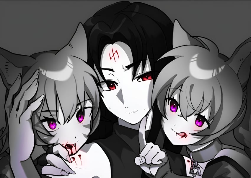 soren, lethe, and lyre (fire emblem and 2 more) drawn by gliesse82_5