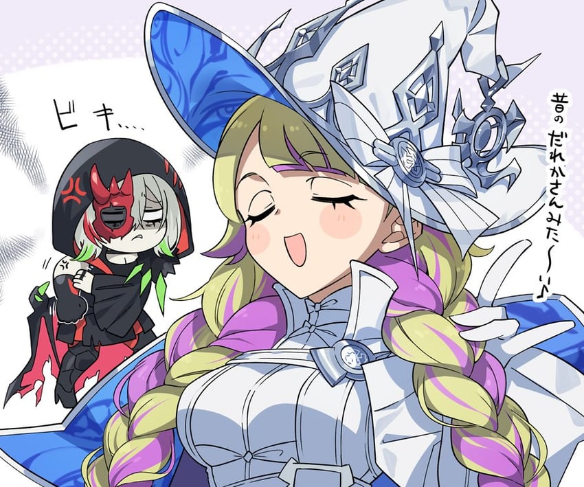 diabellstar the black witch and diabellze the original sinkeeper (yu-gi-oh!) drawn by pira_811