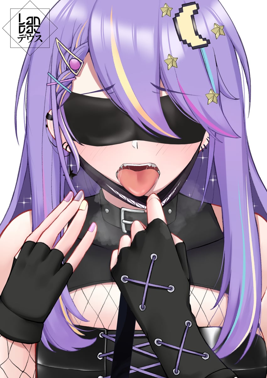 moona hoshinova (hololive and 1 more) drawn by landacdeus
