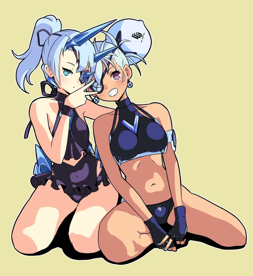 praxis and theory (xenoblade chronicles and 1 more) drawn by cianter