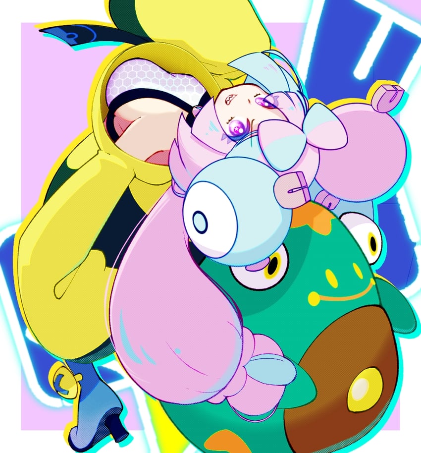 iono, magnemite, and bellibolt (pokemon and 1 more) drawn by yuui_art
