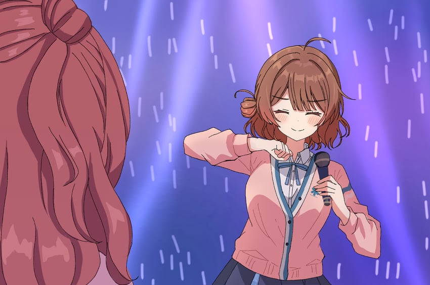 hanami ume and hanami saki (idolmaster and 2 more) drawn by hiyoko_neneko
