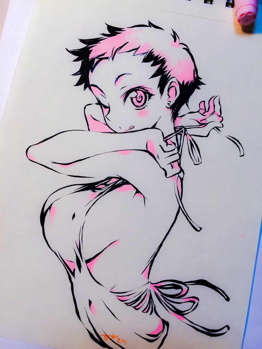 original and 1 more drawn by kusanagi_tonbo