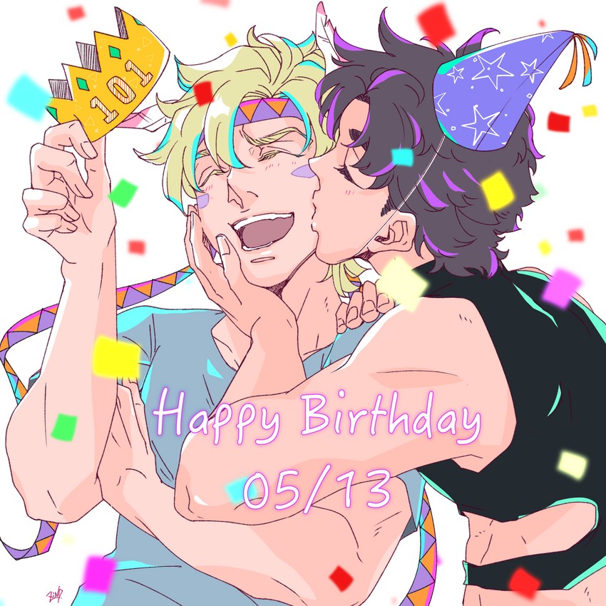 joseph joestar and caesar anthonio zeppeli (jojo no kimyou na bouken and 1 more) drawn by zino