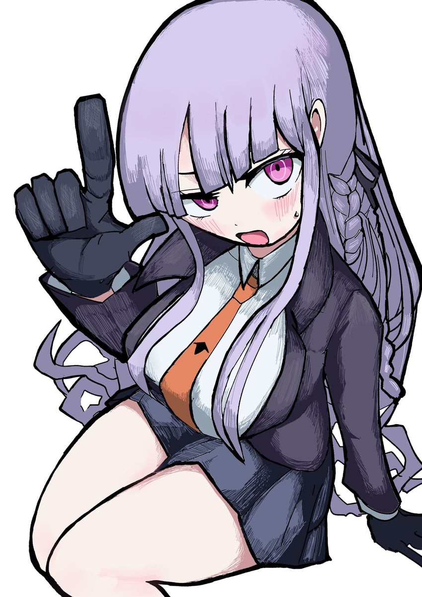 kirigiri kyoko (danganronpa and 1 more) drawn by mizundoko