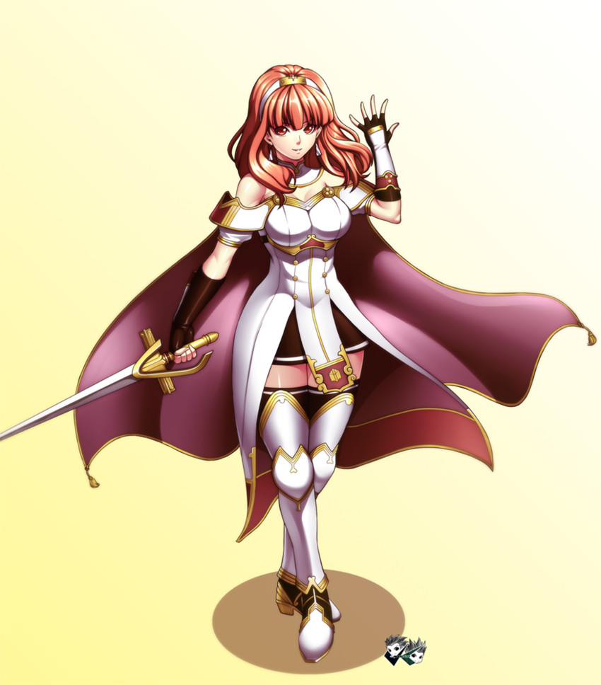 celica (fire emblem and 1 more) drawn by jadenkaiba