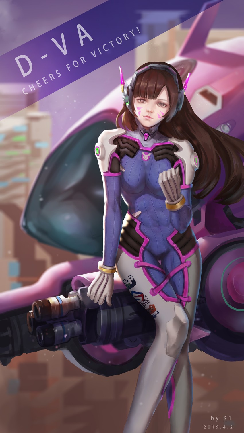 d.va (overwatch and 1 more) drawn by k1-_(ke_1fun)