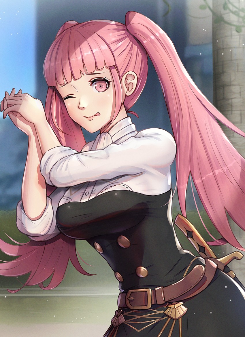 hilda valentine goneril (fire emblem and 1 more) drawn by gonzarez