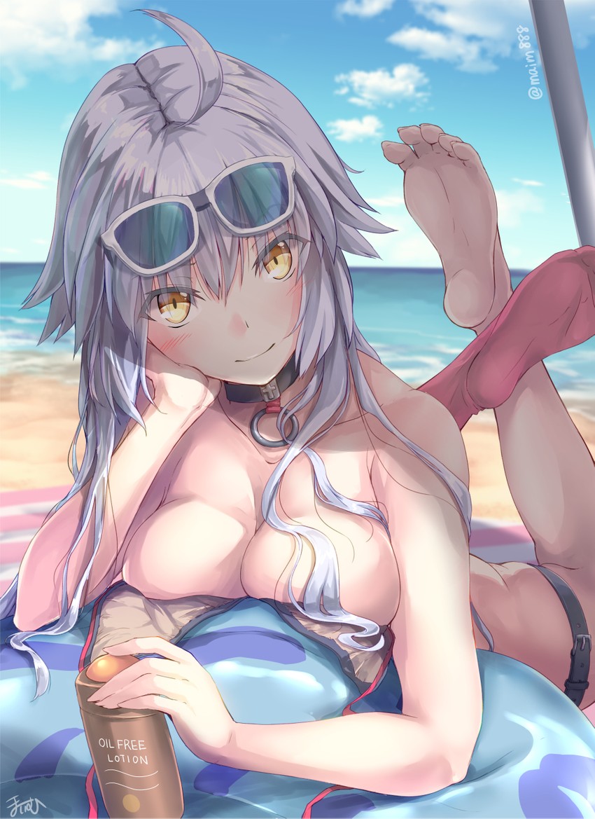 jeanne d'arc alter (fate and 1 more) drawn by kudou_maimu
