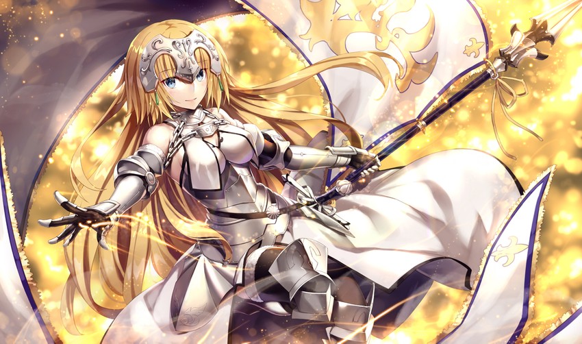 jeanne d'arc (fate and 1 more) drawn by gabiran