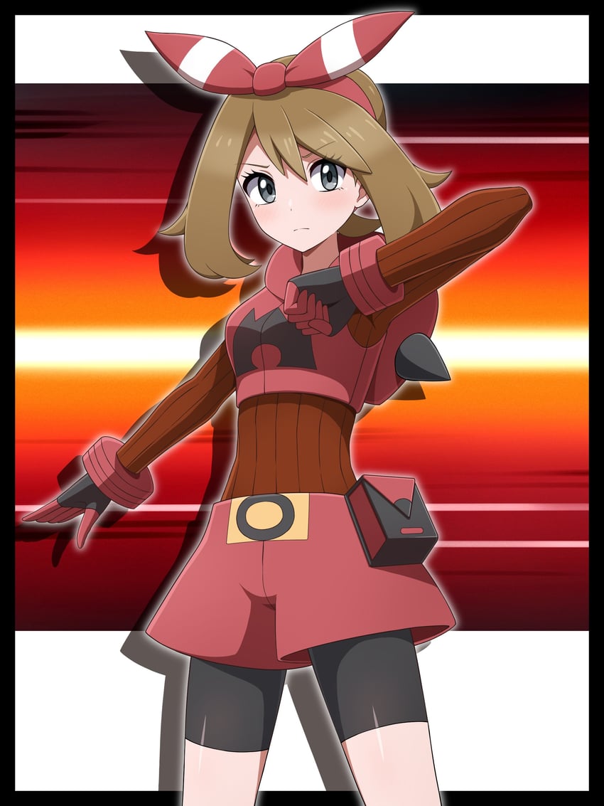 may (pokemon and 1 more) drawn by shabana_may