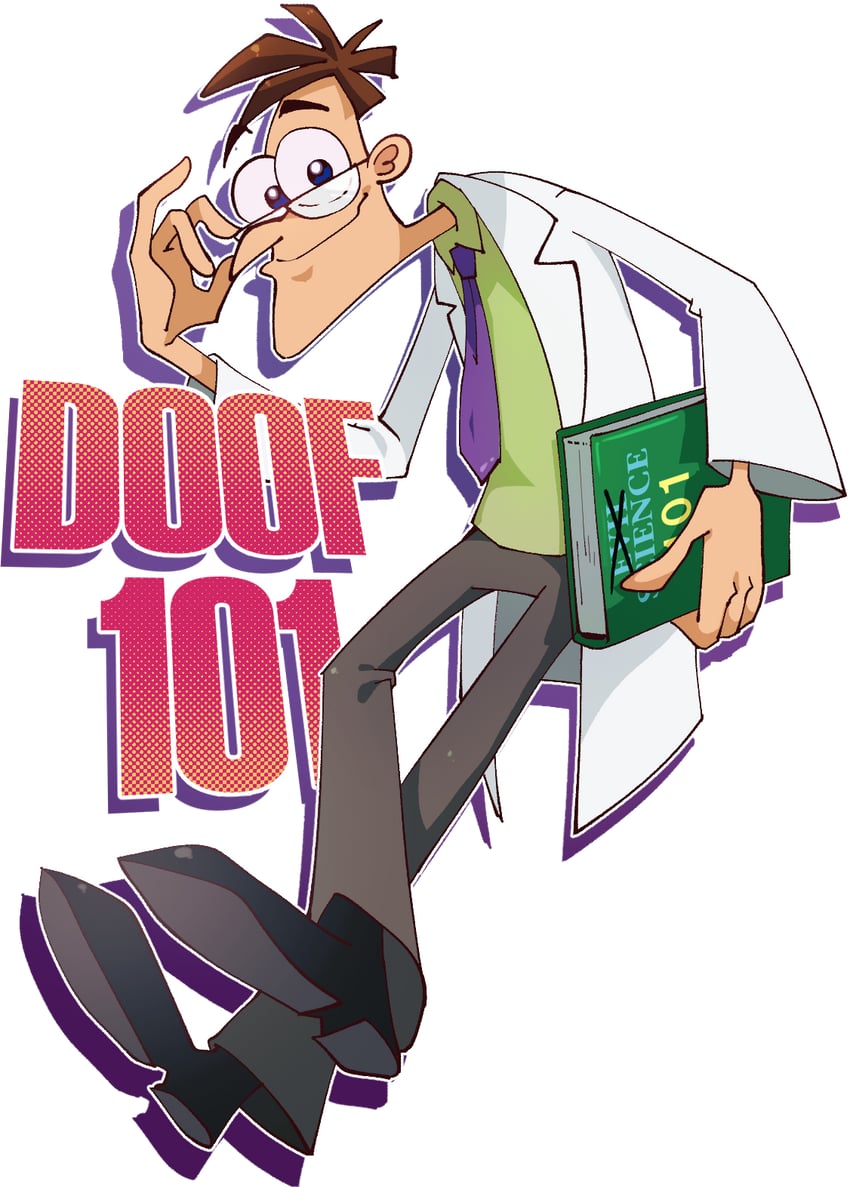 heinz doofenshmirtz (phineas and ferb) drawn by mitou_ralka
