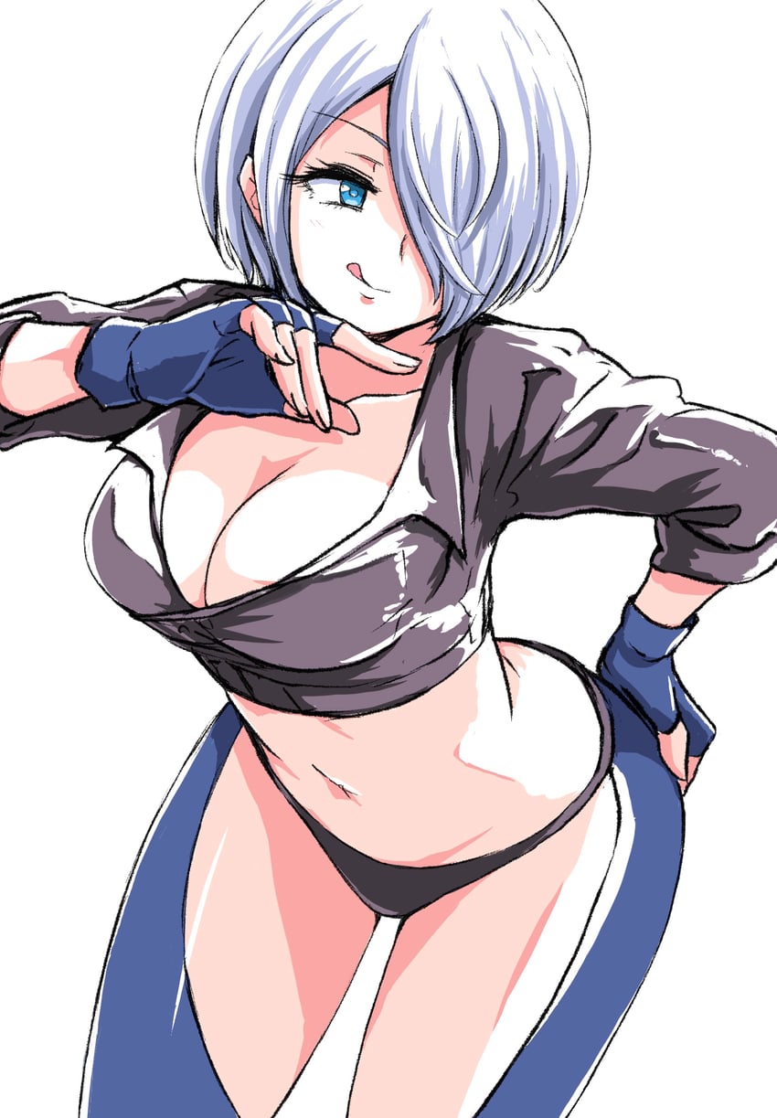angel (the king of fighters and 1 more) drawn by ikaringo_(ikaringo4444)