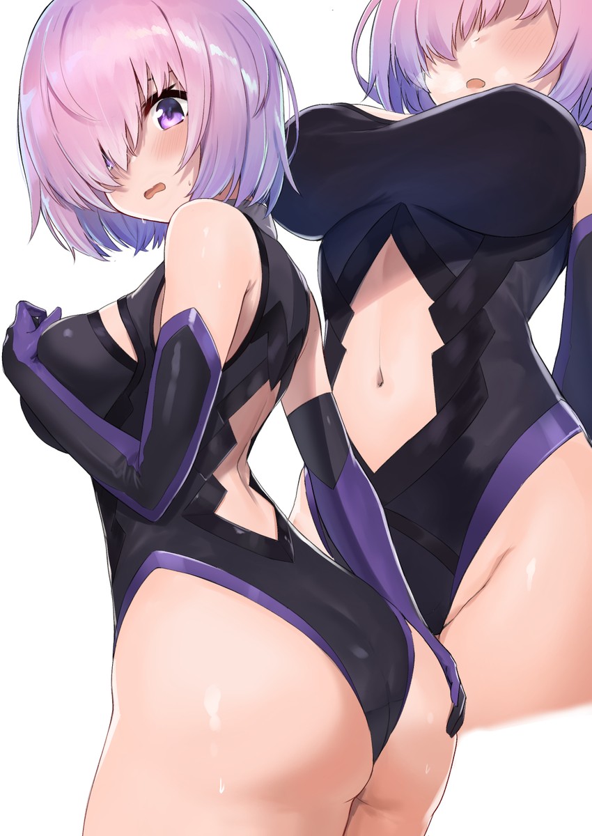 mash kyrielight (fate and 1 more) drawn by ayul_(ayulneri_92)